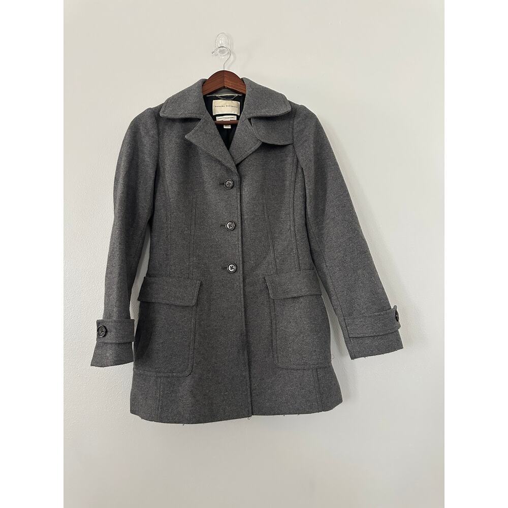 Banana Republic Wool Blend Pea Coat sz XS
